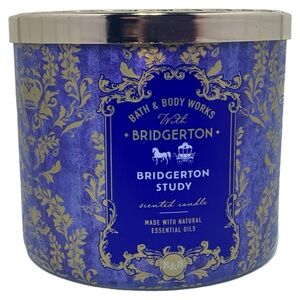 SOLD OUT BRIDGERTON STUDY LG. 14.5 oz. 3 WICK CANDLE BATH & BODY WORKS